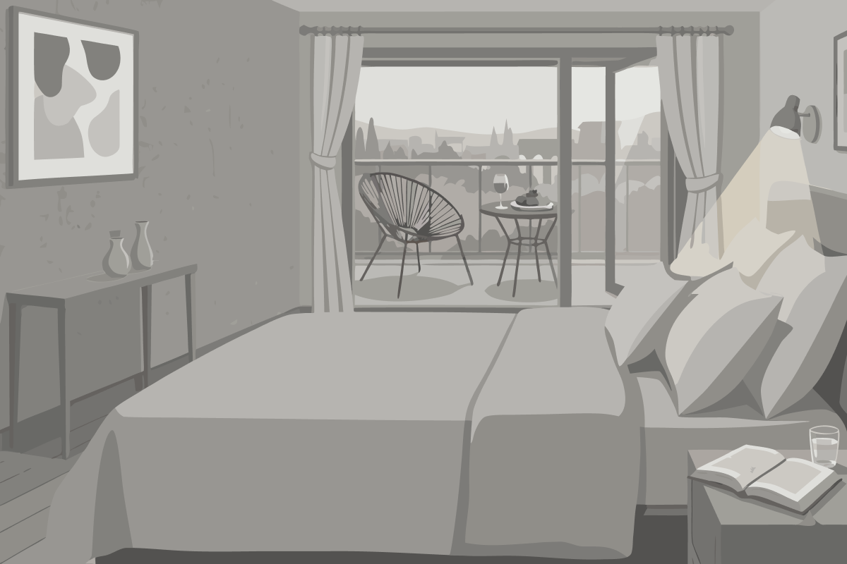 Double Suite with Two Double Beds - Non Smoking
